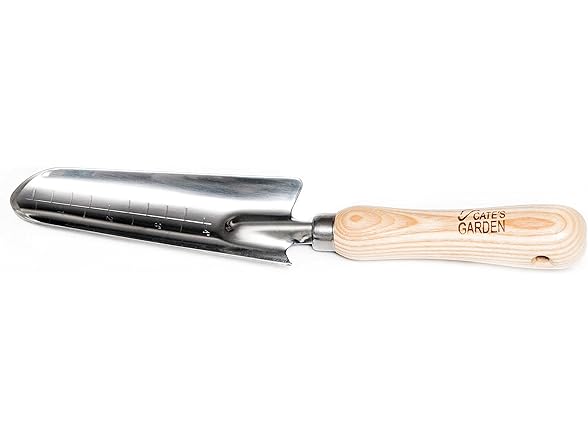 Cates Garden Transplanter Trowel for Digging & Planting