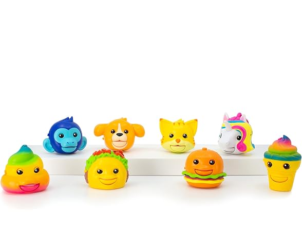 Mojimoto Unicorn and Cheeseburger Repeating Talk-Back Toy