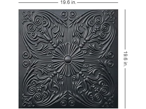 A La Maison Ceilings R139 Spanish Silver Ceiling Tile