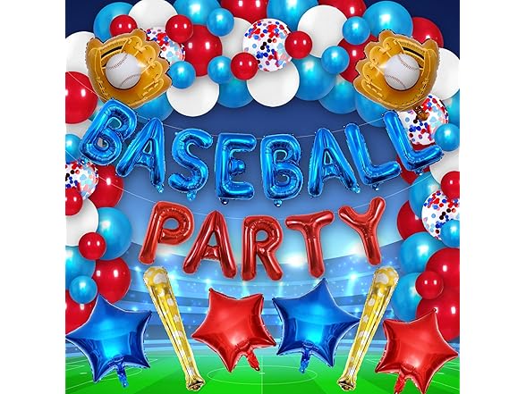 PARLONTY Baseball Party Decorations