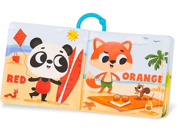 B. toys Bath Toys Set, Glow & Splash Book