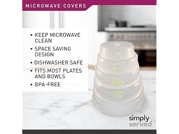 Simply Served Steam Vents, 5pk