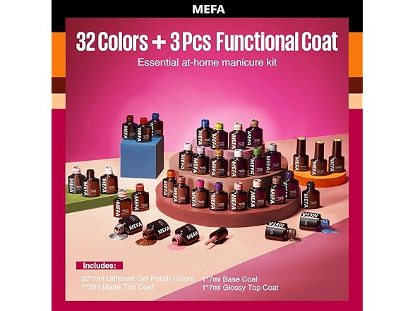 MEFA Gel Nail Polish Set Fall Winter