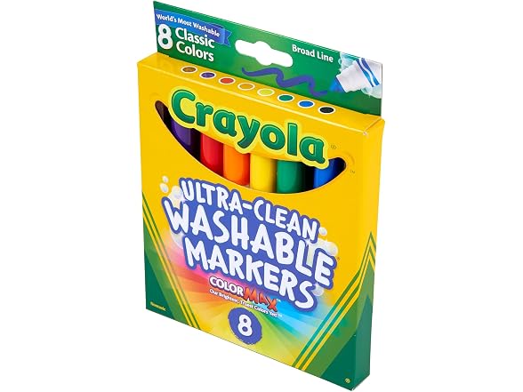 Crayola Washable Markers - Broad Point