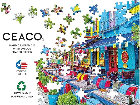 Ceaco Color Café 300 Piece Jigsaw Puzzle