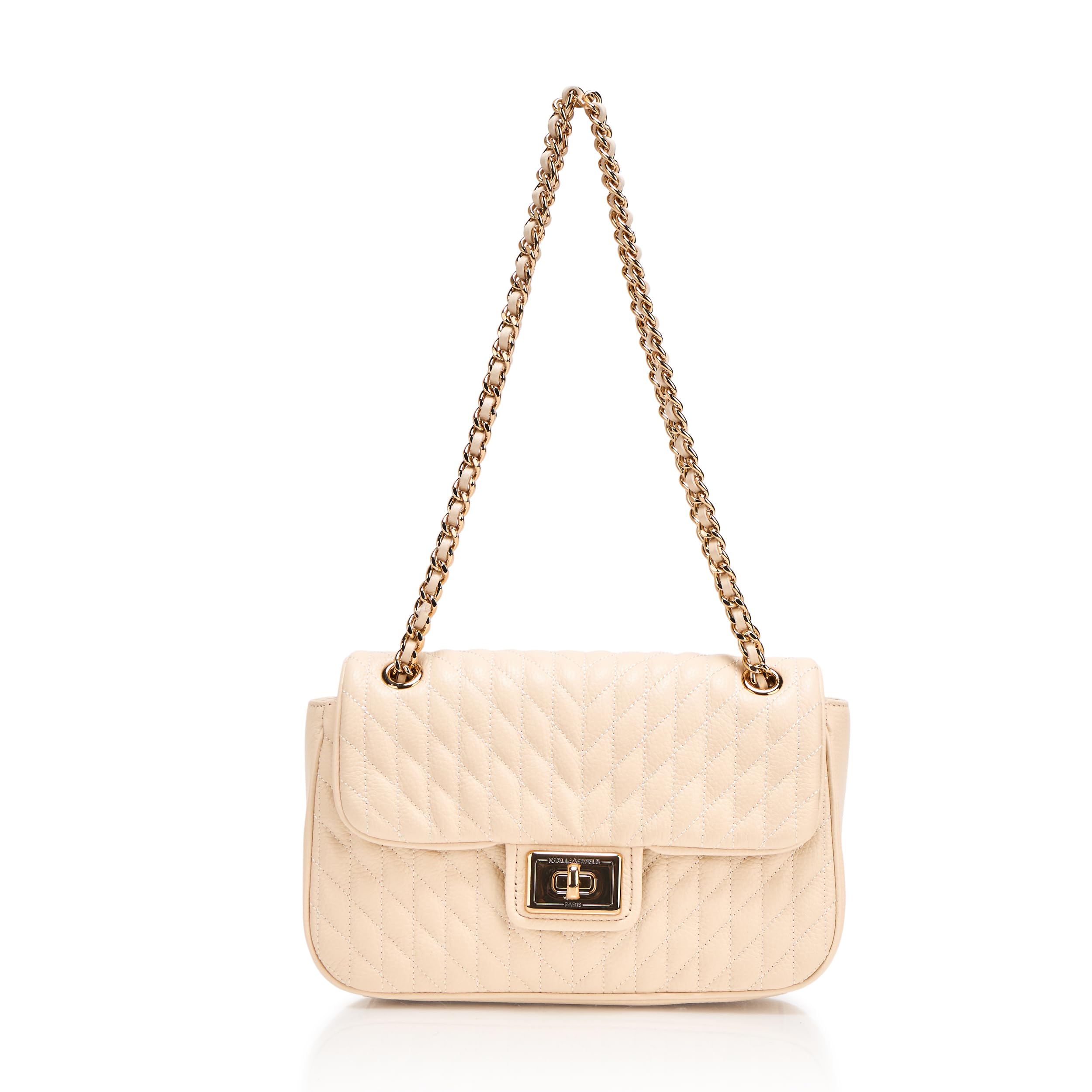 KARL LAGERFELD Women's Agyness Solid Shoulder Bag - Gallery 3