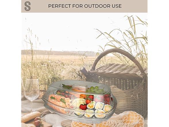 Simply InStyle Appetizer Serving Tray