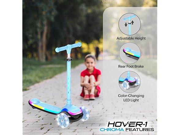 Hover-1 Chroma Folding Kick Scooter for Kids with