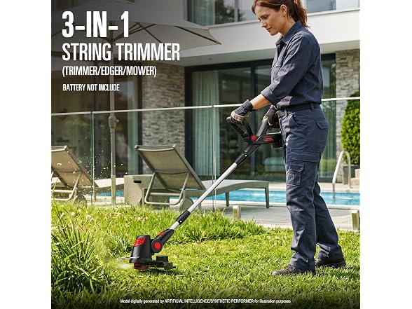 RKBUDOL Brushless Weed Eater 18V Tool