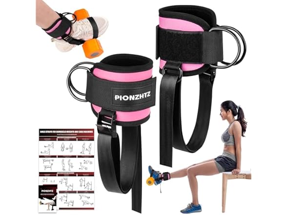 Ankle Strap for Dumbbell / Cable Machine