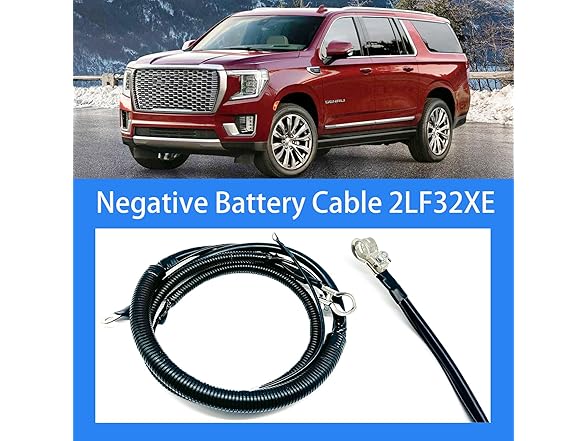 Negative Battery Cable 2LF32XE Chevy