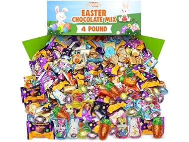 $21.99, Was $34.99, 37% Off! Bulk Easter Chocolate Candy Mix - 4 lb. Assorted dealfomo