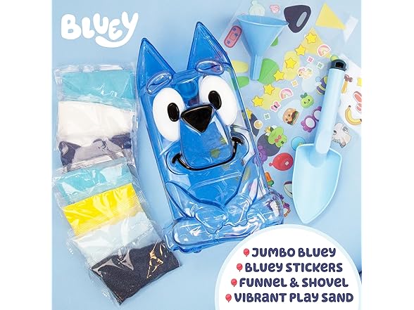 Horizon Group USA Bluey Jumbo Sand Art