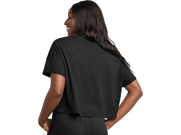 Hanes Women (XXL) Originals Boxy Cropped T-shirt