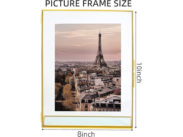 yshengood 8 x 10 Gold Picture Frame