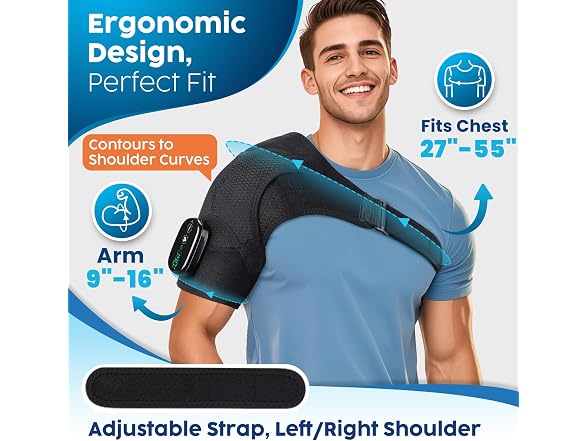 WoloyHeatie Shoulder Heating Pad