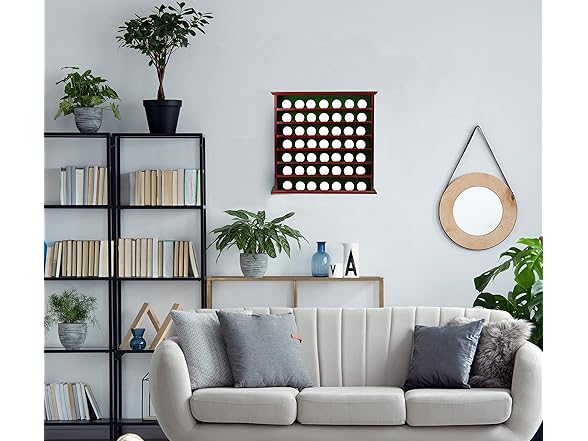 Clubhouse Collection Mahogany Golf Ball Display Cabinet