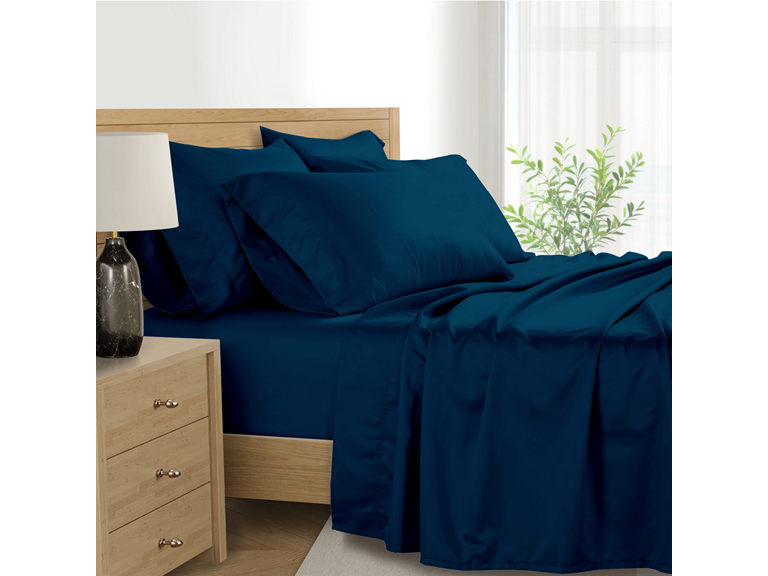 Kathy Ireland 1250 King Egyptian Cotton Rich 6-Piece S