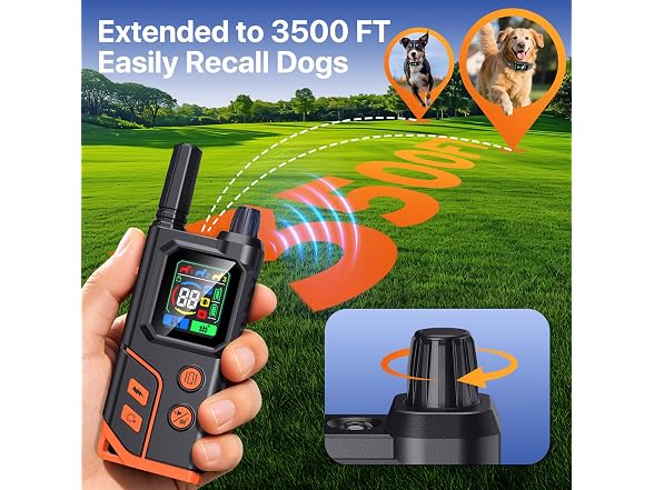 FAWNALGE 2 In1 Wireless Dog Collar