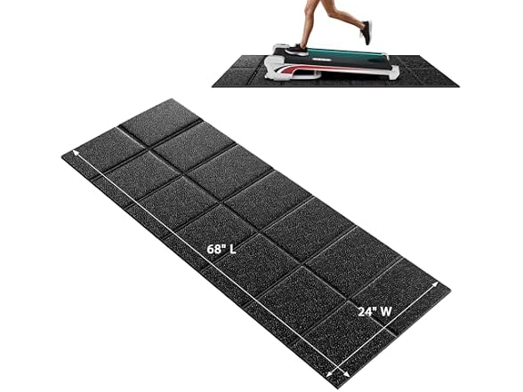 CIIHI Foldable Walking Pad Treadmill Mat