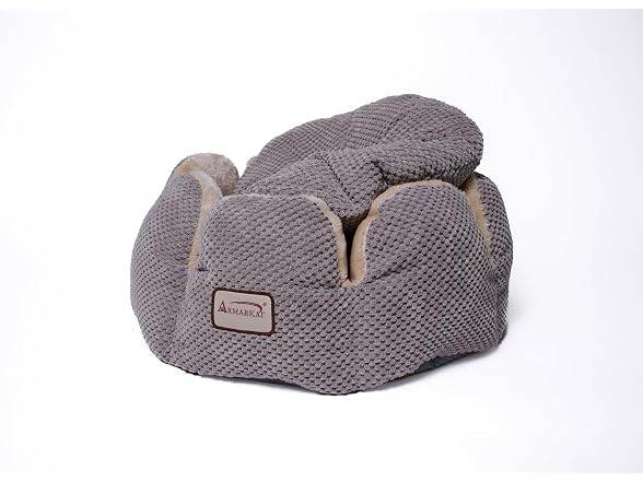 Armarkat Plush Cat Bed with Tall Sides