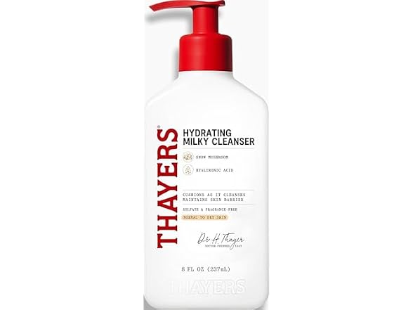 Thayers Milky Hydrating Face Cleanser with Snow