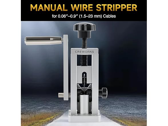 CREWORKS Manual Wire Stripper Machine