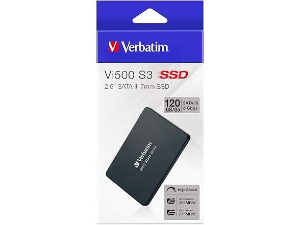Verbatim 120GB Vi500 S3 2.5" SSD