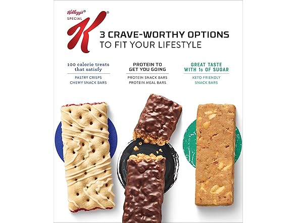 Special K Bar Protein Meal Bars 9.5oz Box (6 Bars)