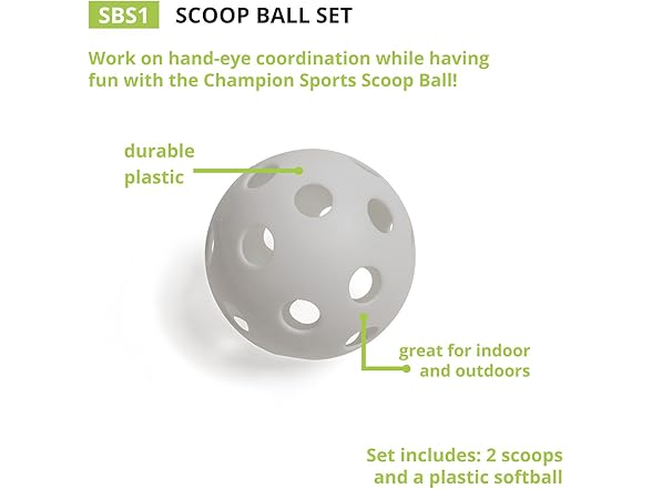 Champion Sports Scoop Ball Game
