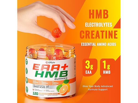 120 Ct Essential Aminos Acids Gummies
