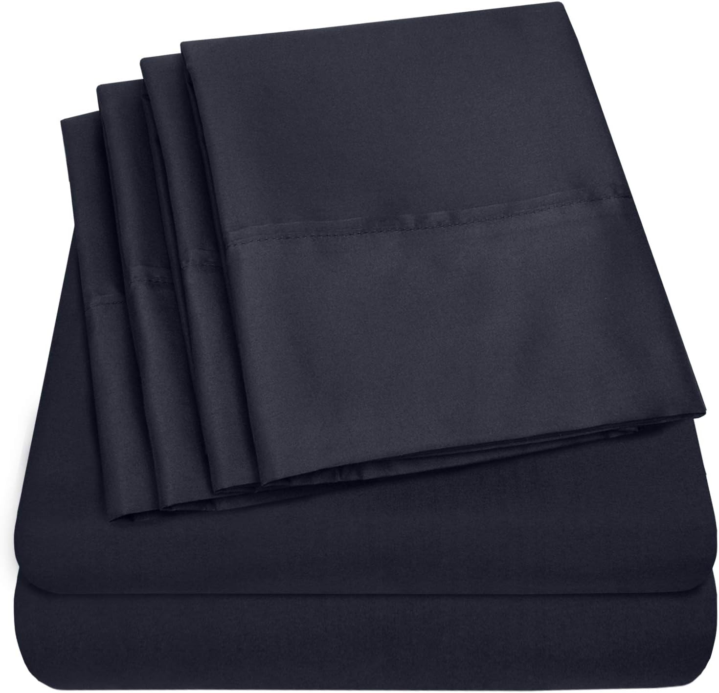 Deluxe Solid Microfiber Sheet Set - Gallery 20