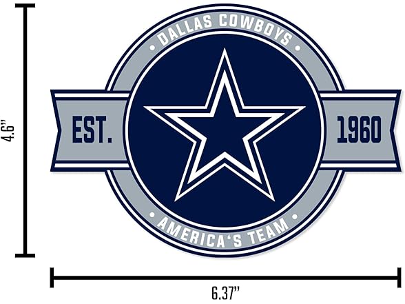 Dallas Cowboys Badge Magnet