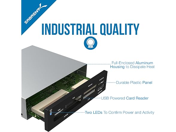 SABRENT 3.5" Internal Flash Media Card R/W