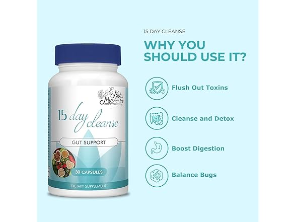Mila Miamor 15 Day Gut Cleanse Detox