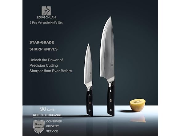 Zongchuan Kitchen Knife Set 2pc