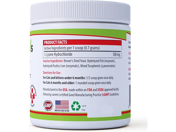 Trulysine L-Lysine for Cats Immune Support O