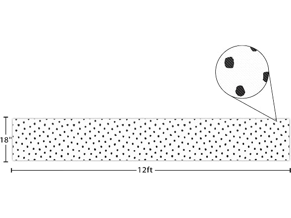 Teacher Created Resources Fun Size Black Painted Dots