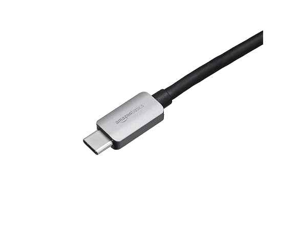 Amazon Basics USB-C to VGA Adapter, Alum