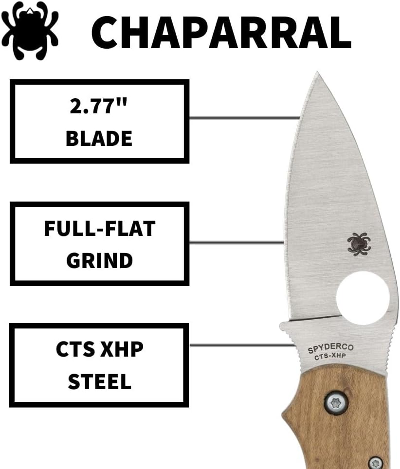 Spyderco Chaparral Slipjoint Maple Wood Knife - Gallery 9