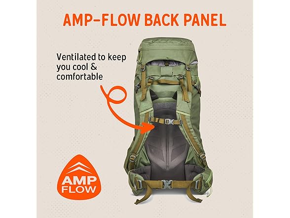 Kelty Asher Backpack (85L Winter Moss)