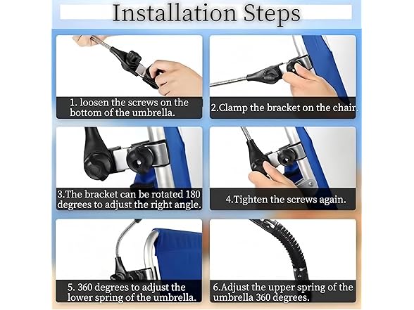 H2ONDBQF 42 Patio Umbrella Umbrellas for Rain