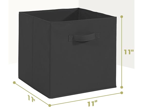 STORAGEIDEAS 11x11 Storage Bins, Set of 10 