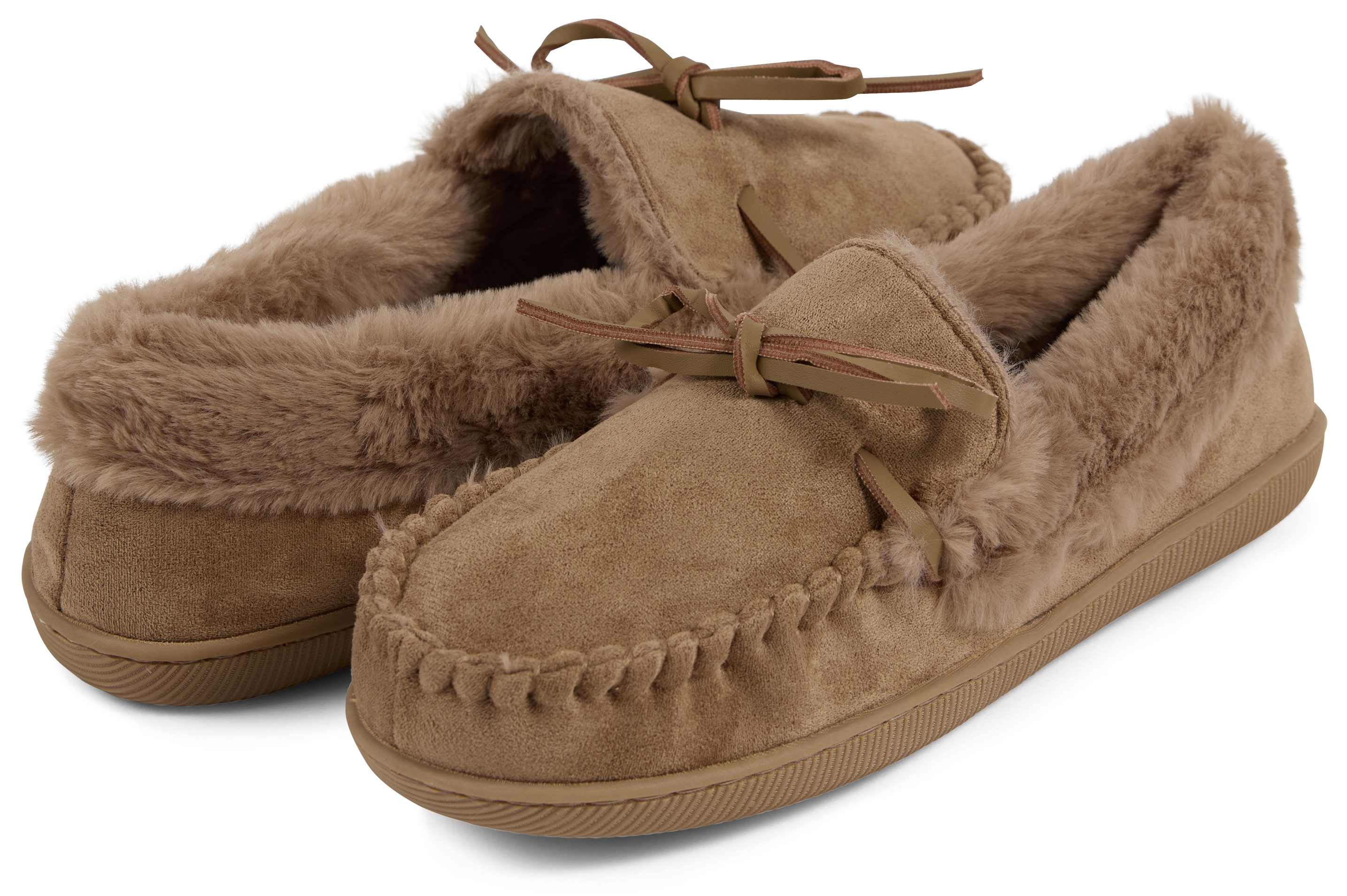 Floopi Women's Microsuede Moccasin Slipper - Gallery 13