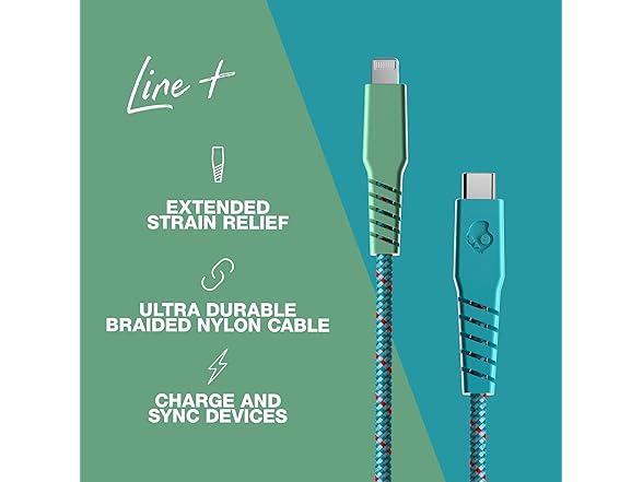 Skullcandy Skullcandy Line+ Braided Lightning Cable,