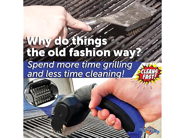 Flame King Electric BBQ Grill Brush