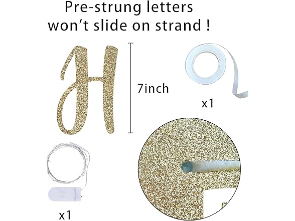 Gold Glitter Happy Retirement Banner