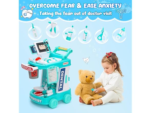 Maysida Dentist Play Set Toy