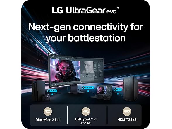 Dell 52G930B LG 52G930B-B 52-inch Ultragear evo G9 5K