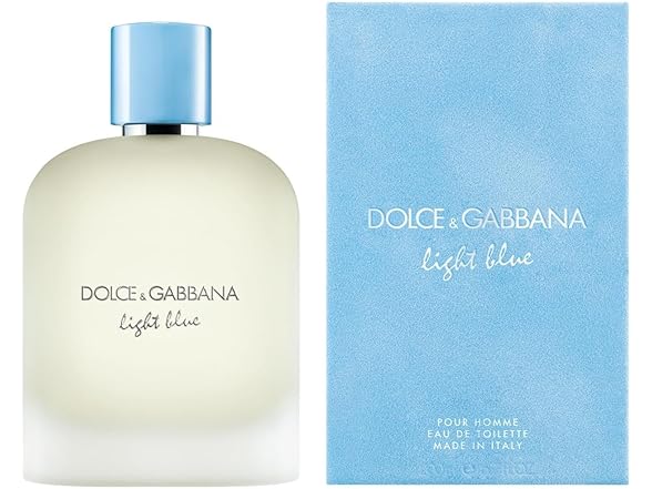 Light Blue Pour Homme/D&G EDT Spray 6.7 Oz
